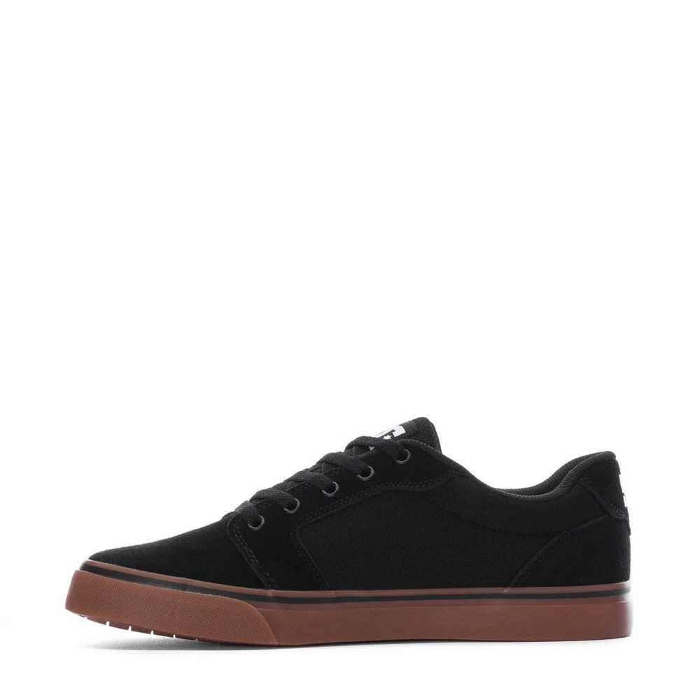 DC Anvil Black Sneakers with Brown Soles - Picture 4 of 6